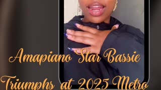 Bassie claims triple victory at the 2025 Metro FM Awards with Kwelanga 2.0