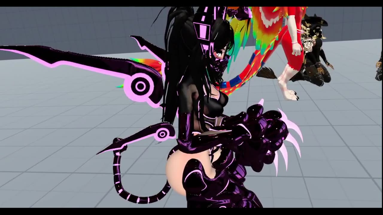 VRCHAT hanging in prismic avatar search world