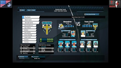 Based Sportsball 2025: Regular Season - Game #71 [Team Christ vs. Beewolves]