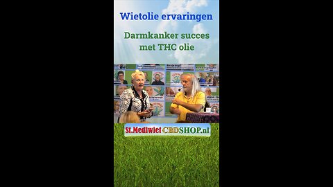 Darmkanker succes met THC olie