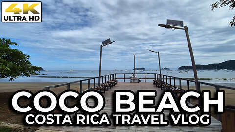 Tour Playas Del Coco, Costa Rica 🌴 Walk Through Town, Hit The Gym & Drone Views Of The Beach