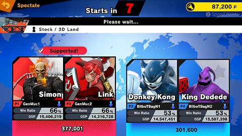 SSBU Online Spectator Mode with Special Characters Quickie 10/28/25 (with Halloween Chars)