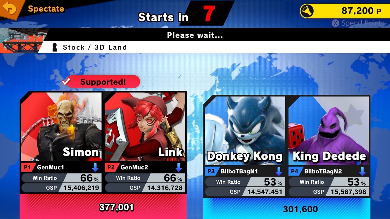 SSBU Online Spectator Mode with Special Characters Quickie 10/28/25 (with Halloween Chars)