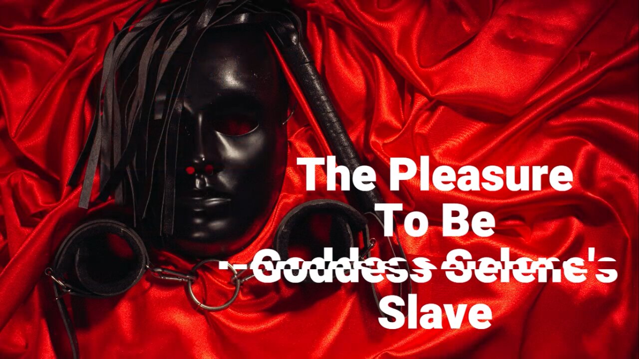 Feel This Pleasure Slave!