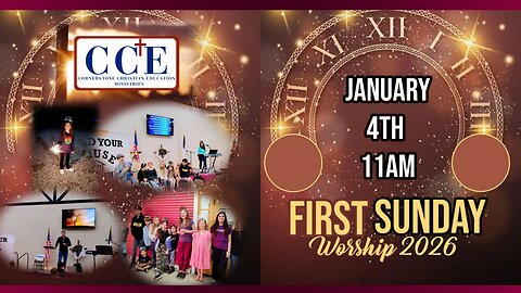 ✝️Live 11:00am Sunday Service 1/4/26