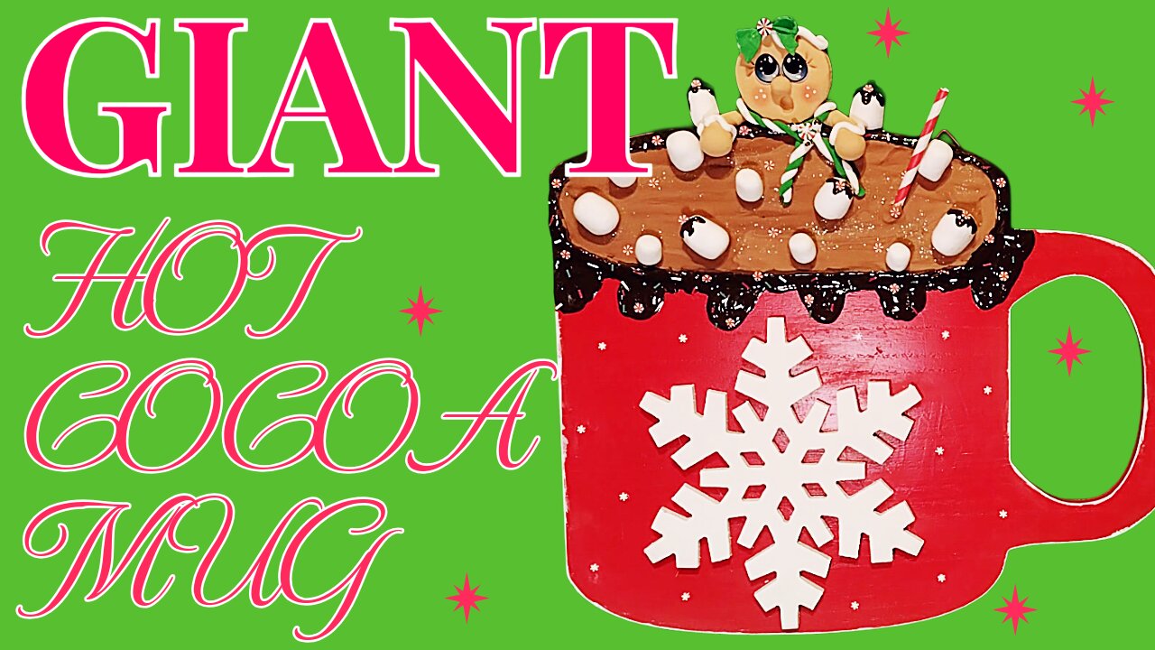GIANT Hot Cocoa Mug