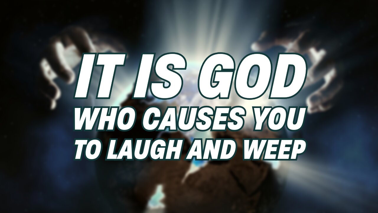 If God is the unseen force governing all things, then the human task is not to seize control