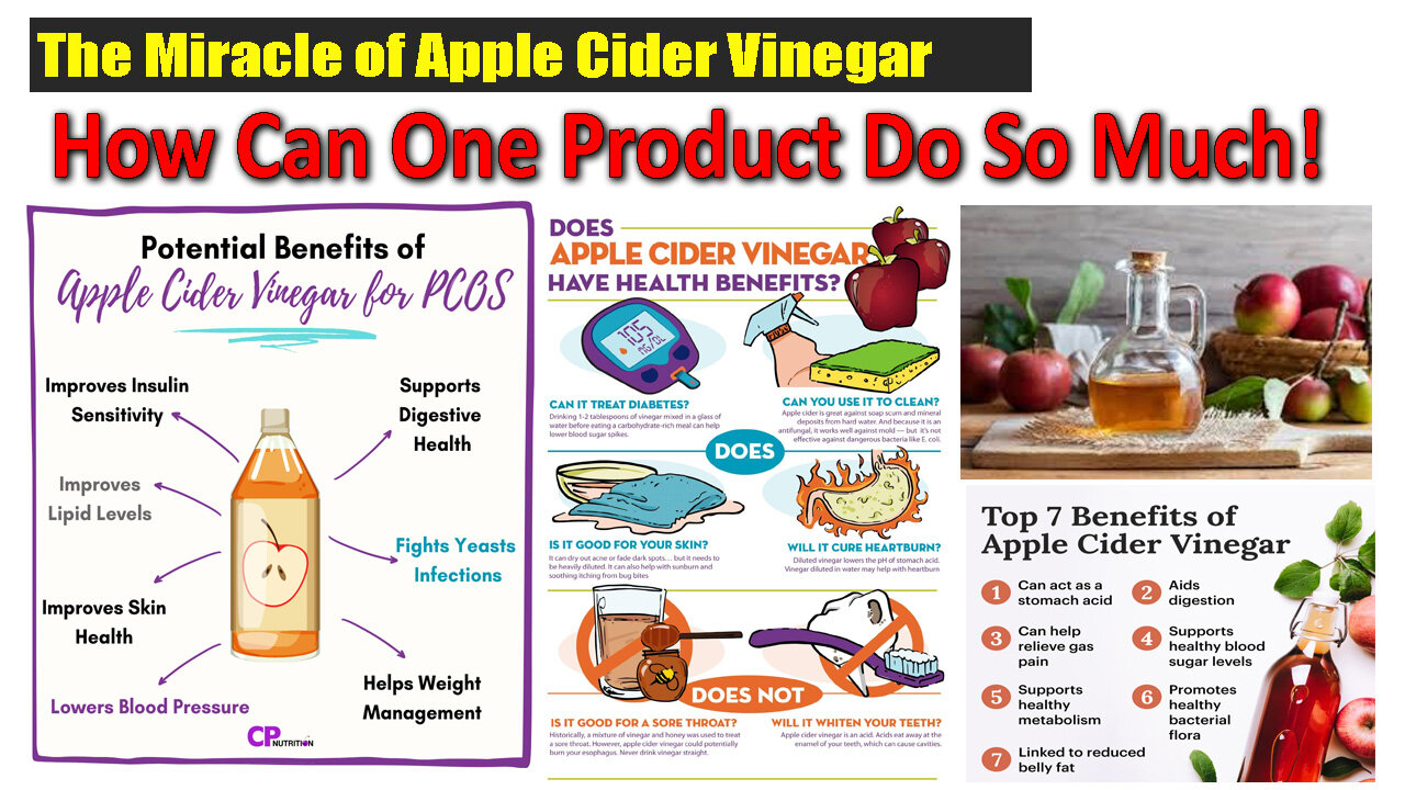 The Many Benefits of Cider Vinegar