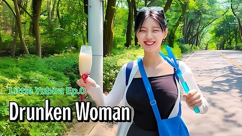 A drunken woman at the top of a mountain | Eunbi World