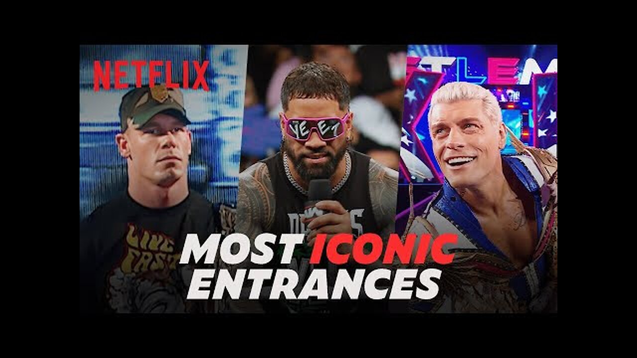 Most ICONIC Entrances From #WWE John Cena, Jey Uso, Cody Rhodes
