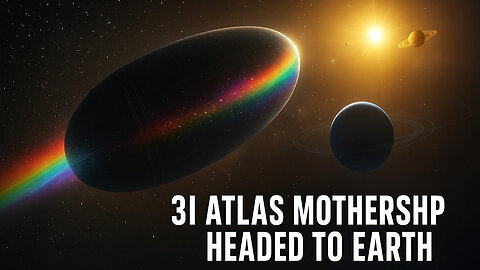 UFO Mothership 3i Atlas is On It's Way to Earth