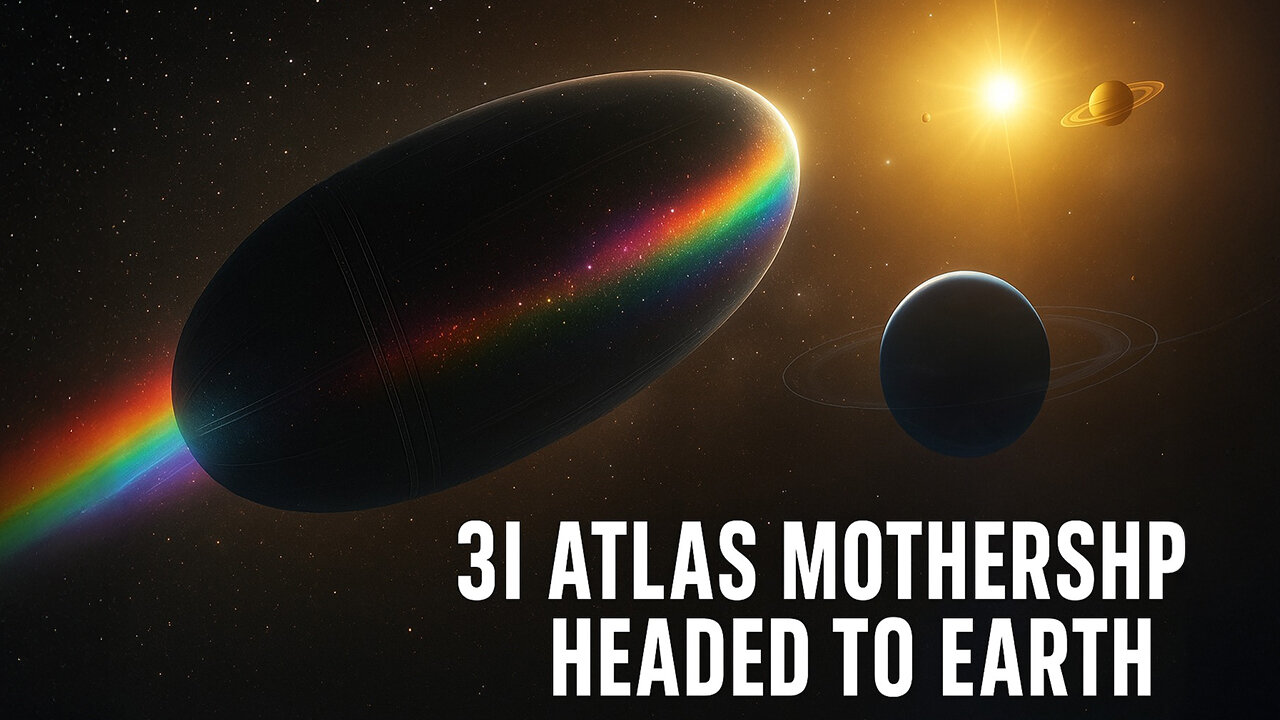 UFO Mothership 3i Atlas is On It's Way to Earth