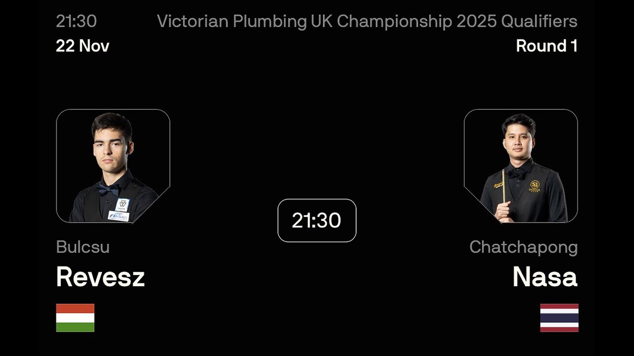 🔴 ถ่ายทอดสดสนุกเกอร์ 🇹🇭 ติม ลอยฟ้า VS บัคซู เรเวซ 🇭🇺 ศึก ยูเค แชมเปี้ยนชิพ