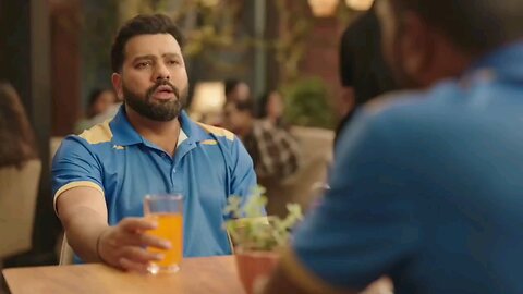 Rohit Sharma and Hardik Pandya in the Star Sports promo for IPL. 😂❤️