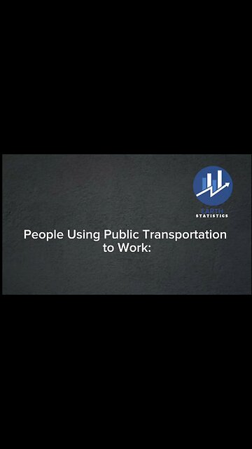 People Using Public Transportation to Work...