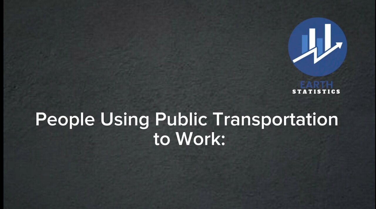 People Using Public Transportation to Work...