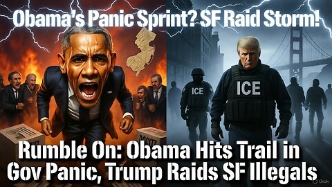 Rumble On: Obama Hits Trail in Gov Panic, Trump Raids SF Illegals - Ep. 272, 10/22/25