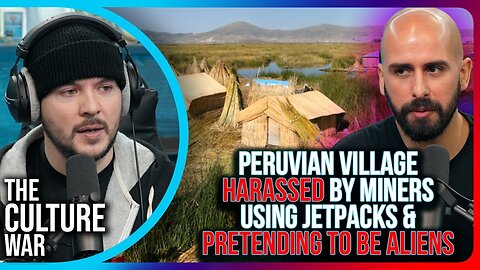Peruvian Village Harassed By Miners Using Jetpacks & PRETENDING