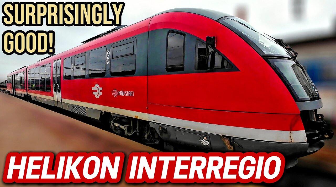 Siemens Desiro on the Hungarian Rails: Balatonfenyves to Győr Adventure!
