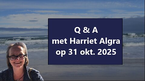 Q & A met Harriet Algra op 31 okt. 2025