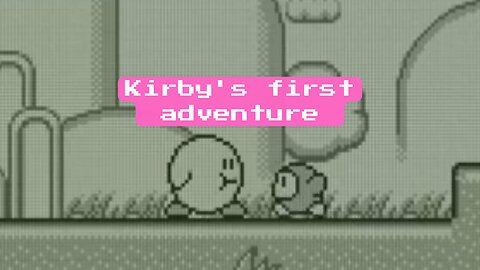 Retro Kirby’s Dream Land (Game Boy) | Cozy Pixel Arcade Gameplay