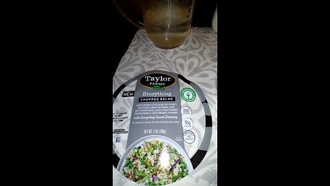 Eating Taylor Farms Everything Chopped Salad, Dbn, MI, 12/11/25