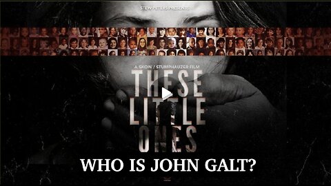 STEW PETERS NETWORK W/ THESE LITTLE ONES. WHY IS SOCIETY NOT DOING ANYTHING? WHO IS John Galt?