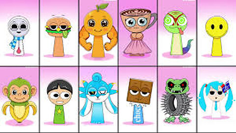 INCREDIBOX SPRUNKI ALL PHASES 1-12 - NEW CHARACTERS - LIVE #incredibox #sprunki 06