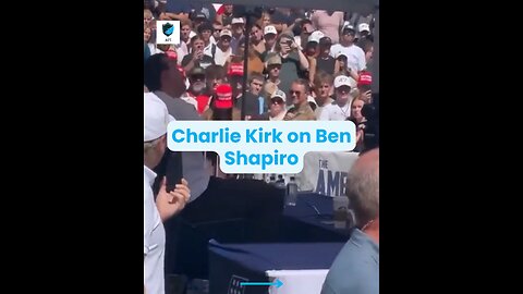 ❌ Charlie Kirk on Ben Shapiro 🤣