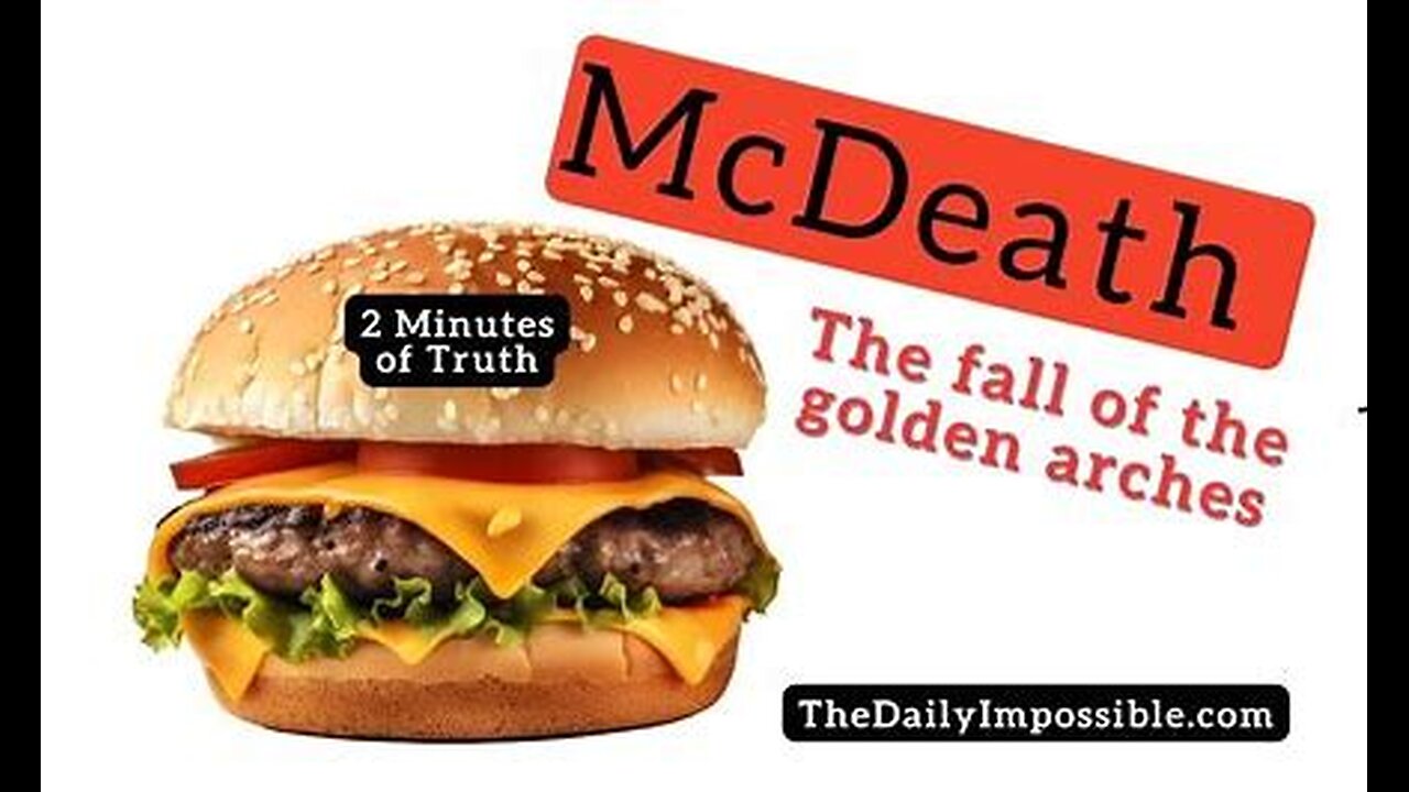 McDeath (McDonald's) "Meat" is Disgusting