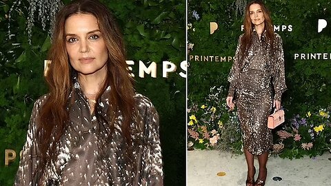 Katie Holmes Stuns at NYC Event After Suri Reunion