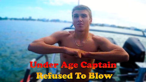 Under Age Captain Arrested Palm Beach County Florida