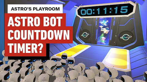 Astro's Playroom - Here's What Happens When the Big Timer Hits ZERO (Astro Bot Countdown Event)