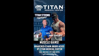 Try our Titan Strong therapy to get BETTER RESULTS in your health and fitness journey!