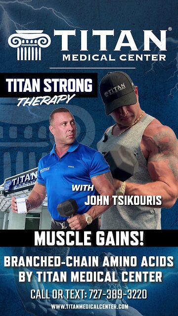 Try our Titan Strong therapy to get BETTER RESULTS in your health and fitness journey!
