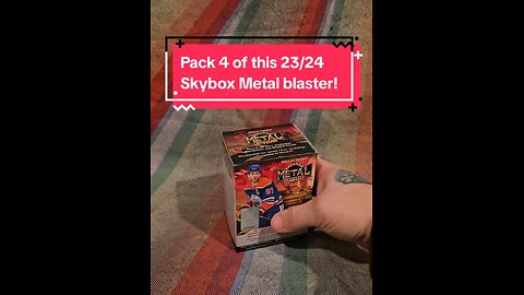 Pack 4 of this 23/24 Skybox Metal blaster