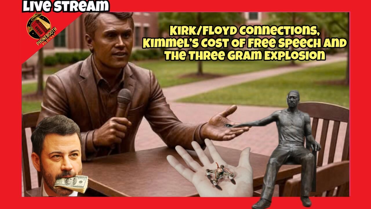 Live Stream - Kirk/Floyd Connections ,Kimmels Cost Of Free Speech