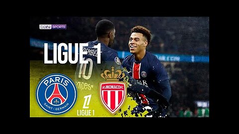 Monaco Fc vs PSG game highlights