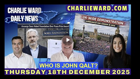 CHARLIE WARD DAILY NEWS WITH CHARLIE WARD, PAUL BROOKER & DREW DEMI THURSDAY 18TH DECEMBER 2025