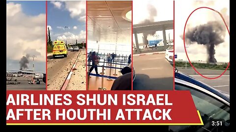 Israel 'CUT OFF' From World, Airlines REFUSE Flights To Tel Aviv Amid Houthi Air Blockade?