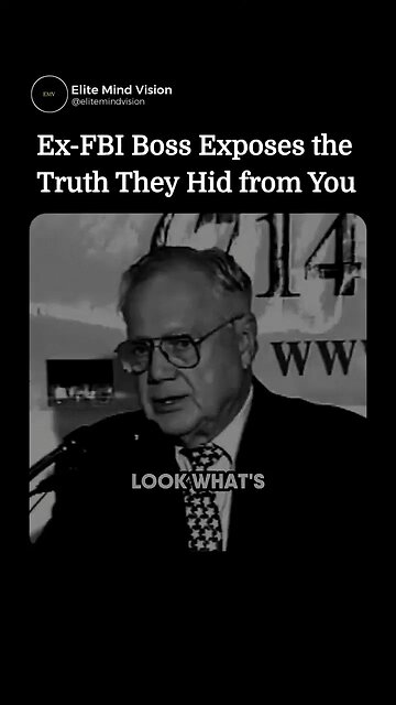 Ex-FBI boss exposes some hidden truths