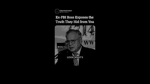 Ex-FBI boss exposes some hidden truths