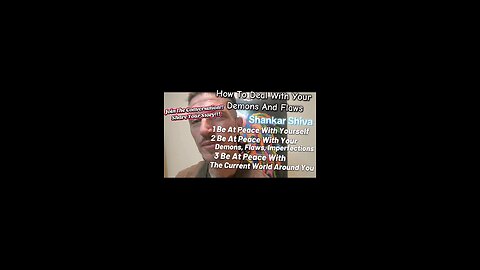 How To Deal With Your Demons And Flaws Shankar Shiva