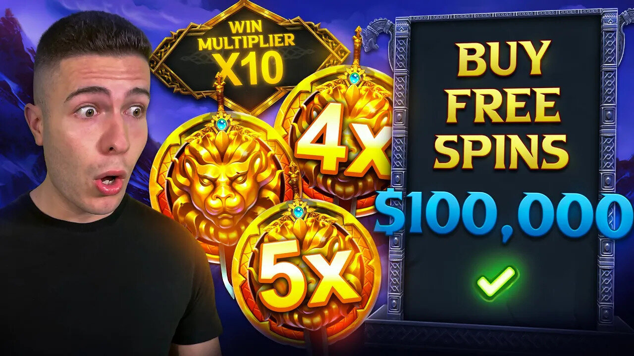 GATES OF VALHALLA ⚔️ BUYING A $100,000 BONUS