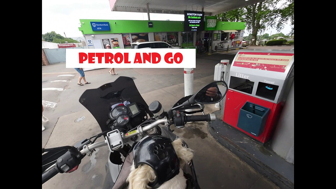 petrol and we on the way