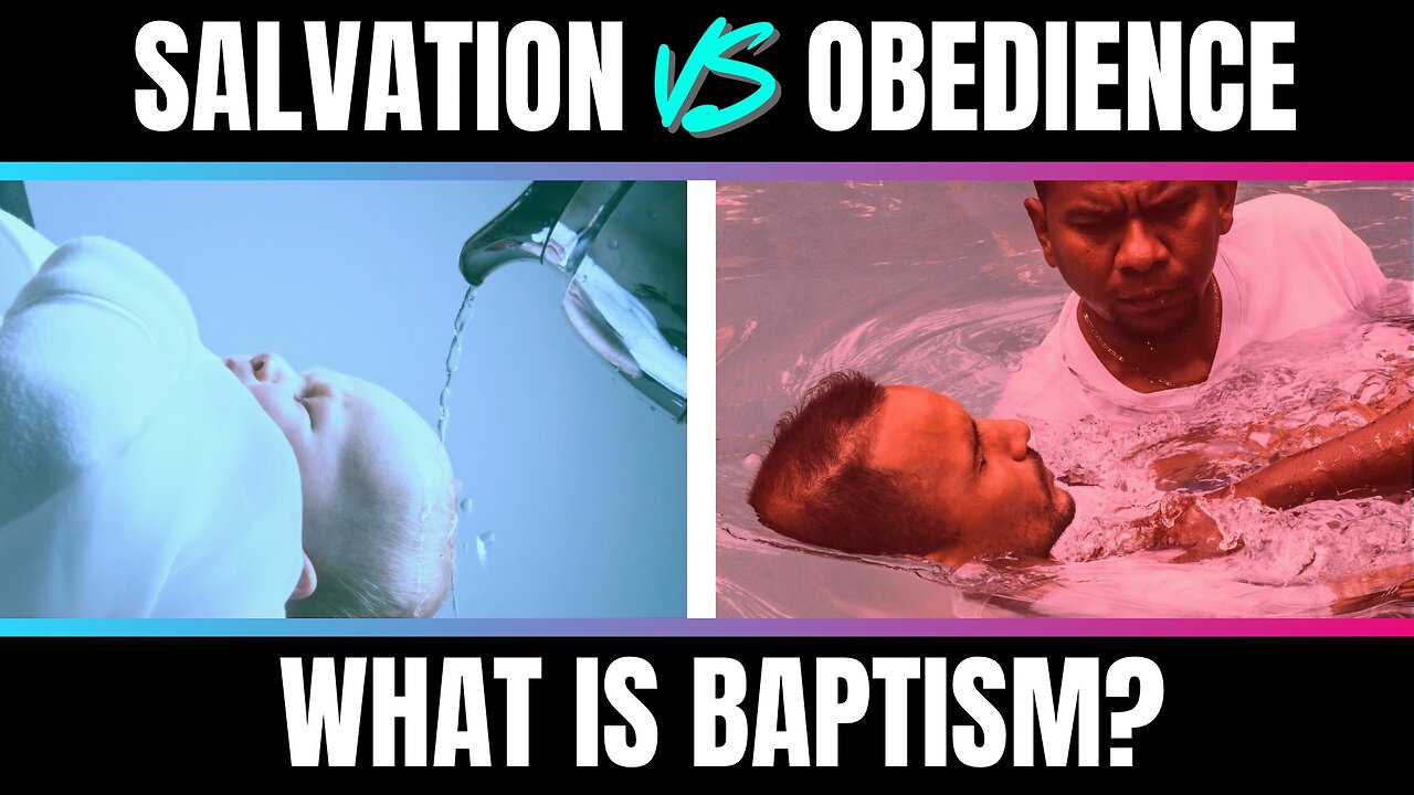 Baptism | Biblical Truth vs. Our Ideas