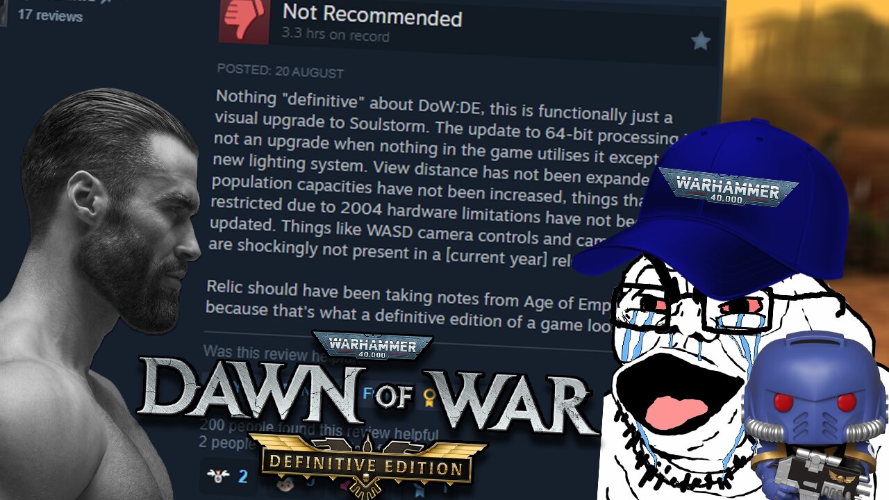 40k fans ignore and cope from the Truth
