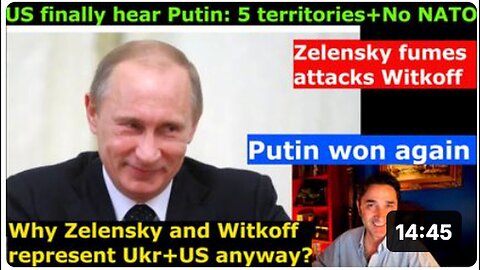 "Unpacking Russia's 5-Territory Demand: US Perspective & Reactions to Zelensky-Witkoff Clash"
