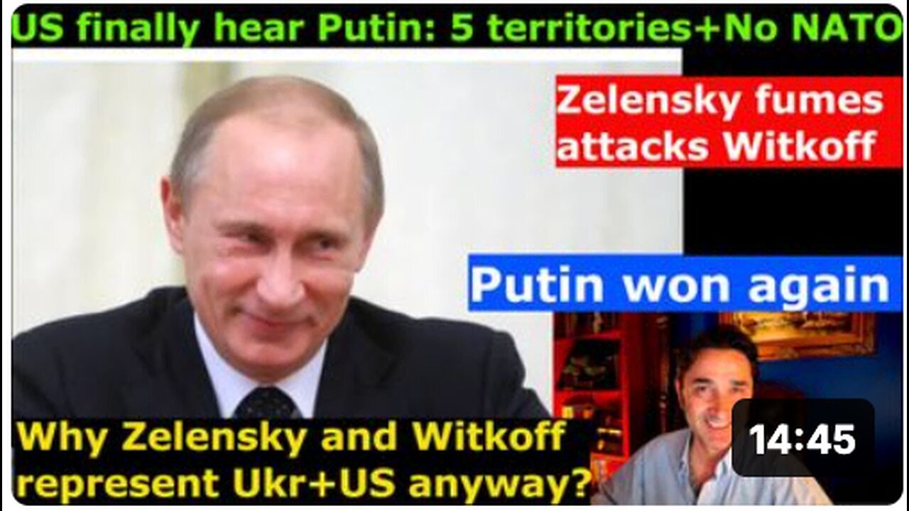"Unpacking Russia's 5-Territory Demand: US Perspective & Reactions to Zelensky-Witkoff Clash"