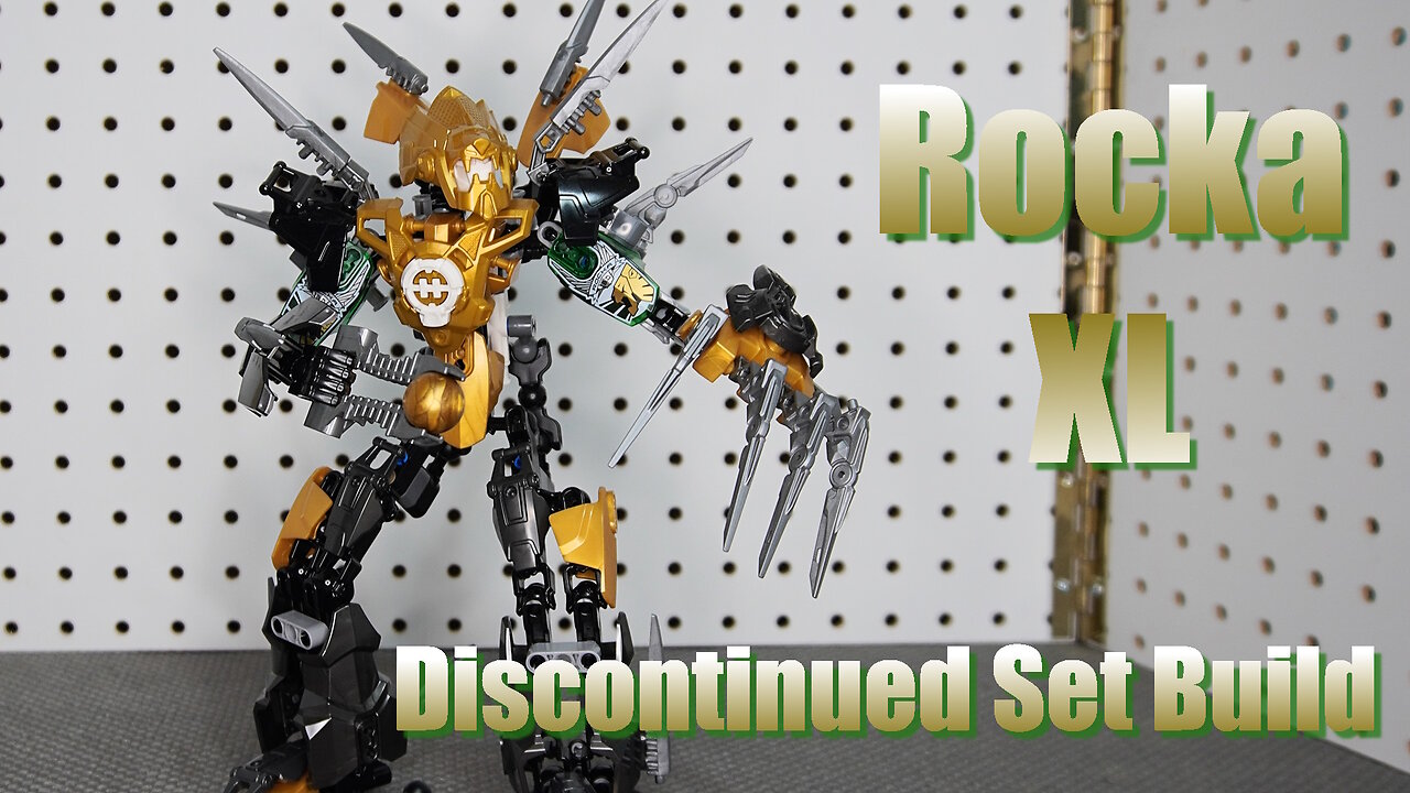 Lego Hero Factory Rocka XL (Discontinued Set Build)